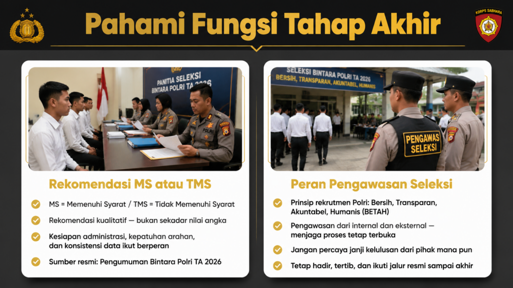 tes supervisi polri