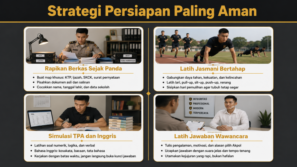 Tahapan tes pusat akpol