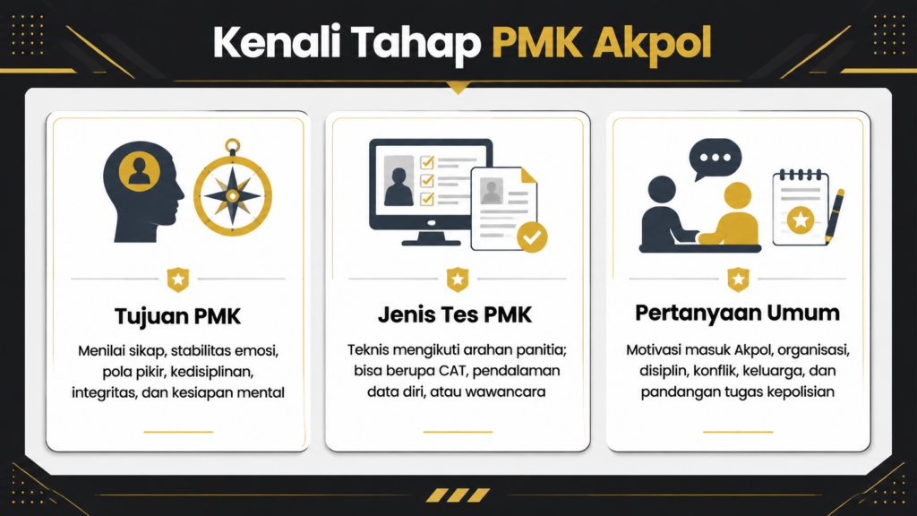 jadwal tes pmk akpol