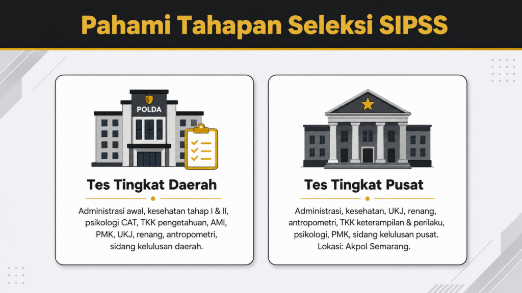 pendidikan sipss berapa lama
