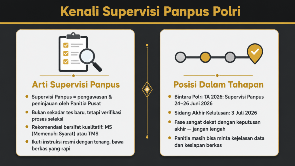 tes supervisi polri