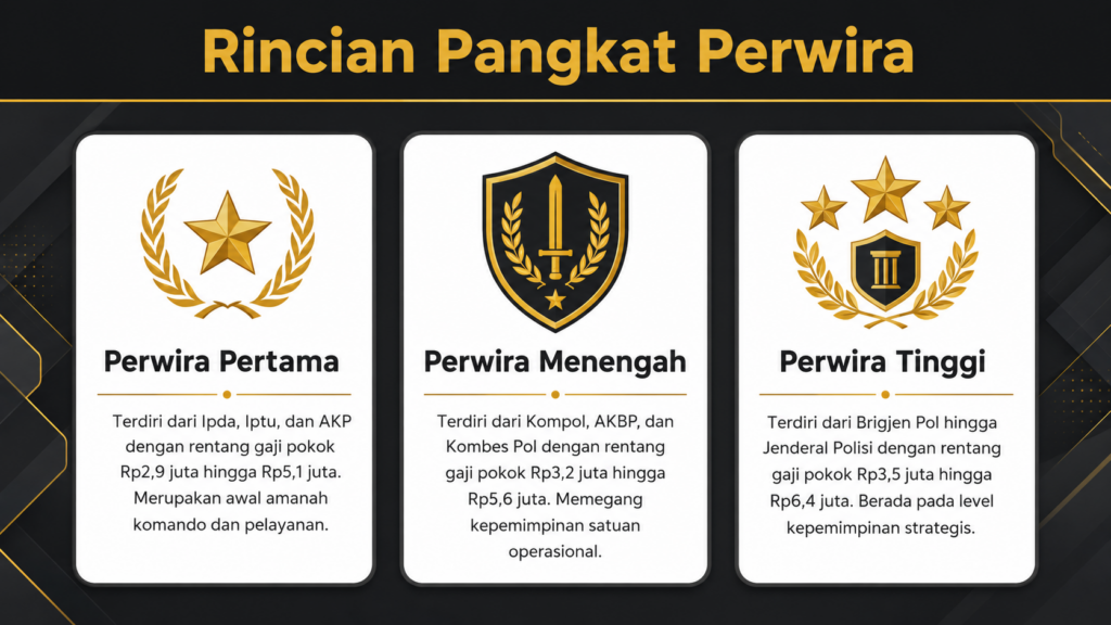 gaji perwira polisi