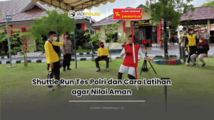 shuttle run tes polri