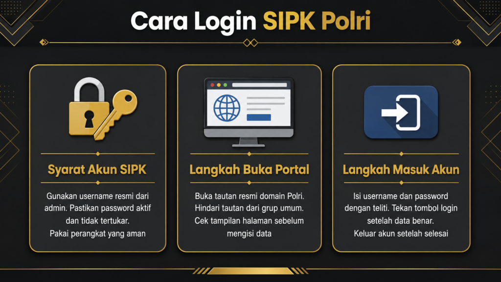 cara login sipk polri