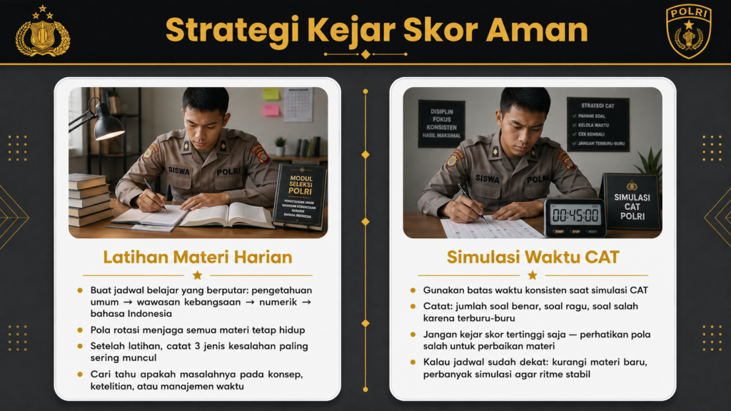 bobot nilai akademik tamtama polri