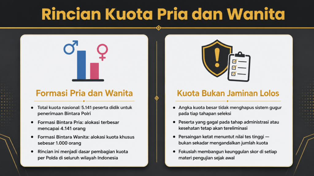 kuota bintara polri 2026