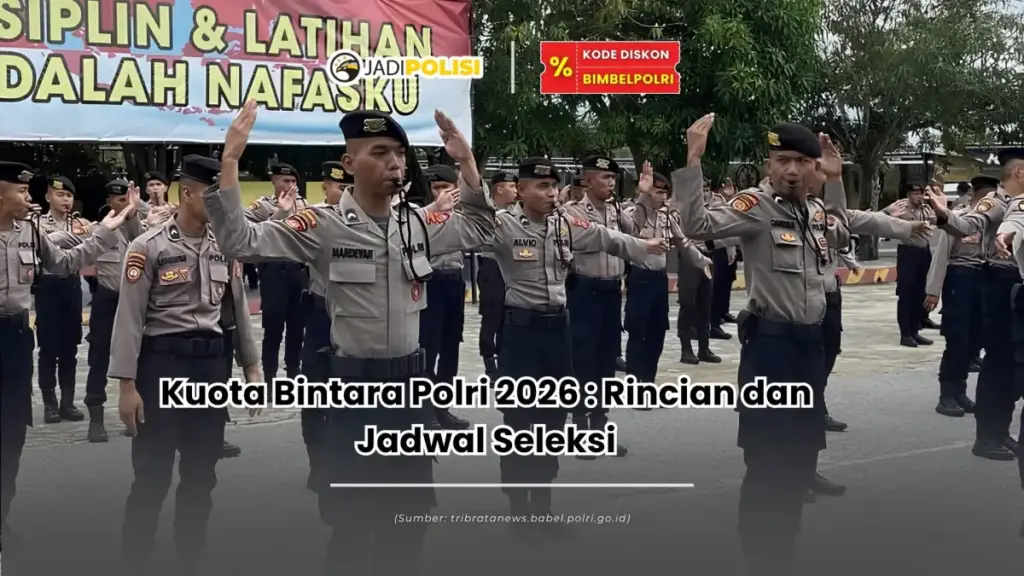 kuota bintara polri 2026