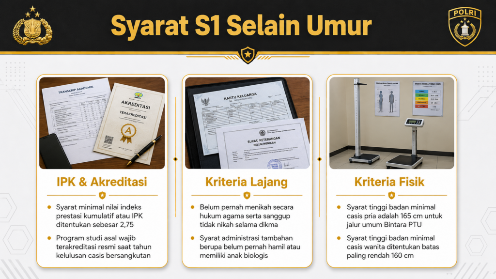 Bintara Polri S1 sampai umur berapa