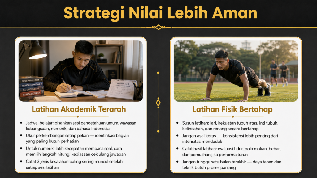 berapa nilai minimal lulus tamtama polri