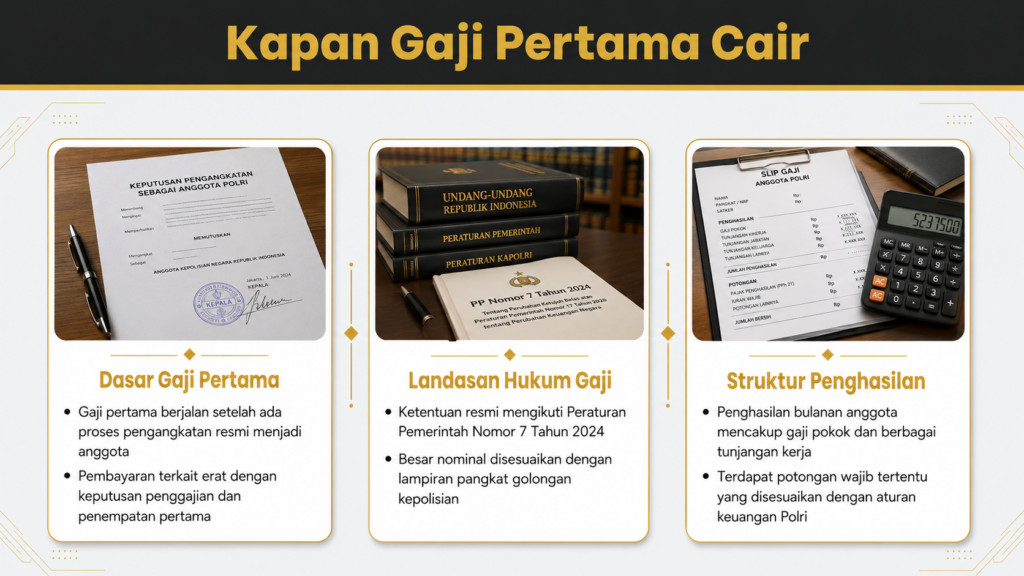 apakah masa pendidikan polisi digaji