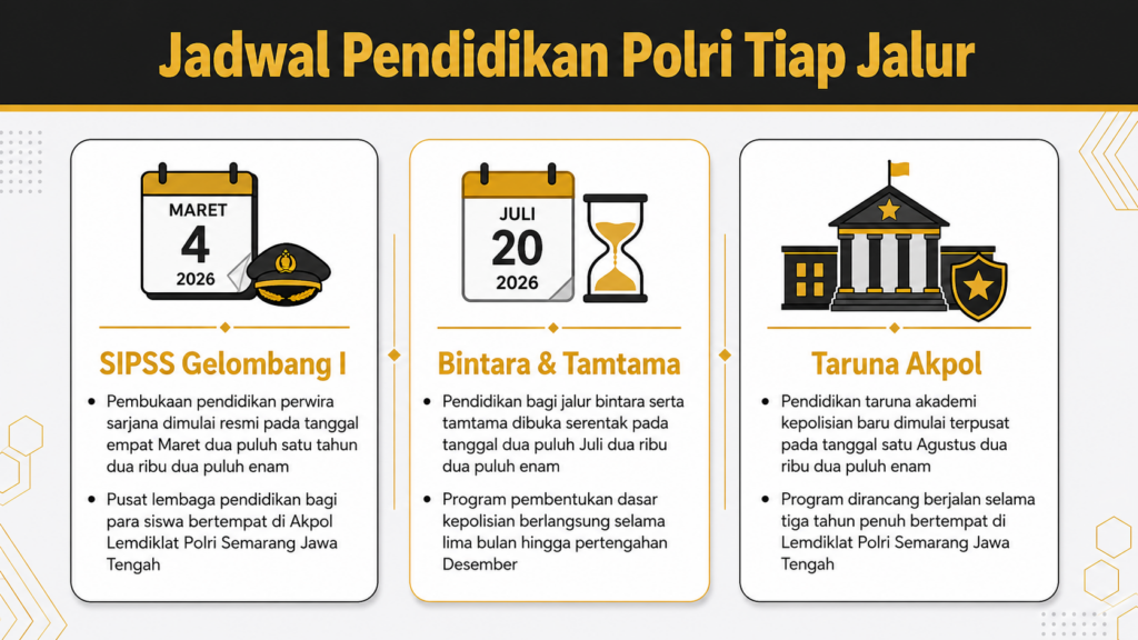 pembukaan pendidikan polri 2026