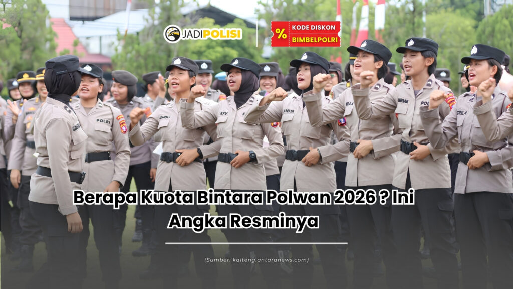 berapa kuota bintara polwan 2026