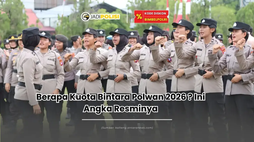 berapa kuota bintara polwan 2026