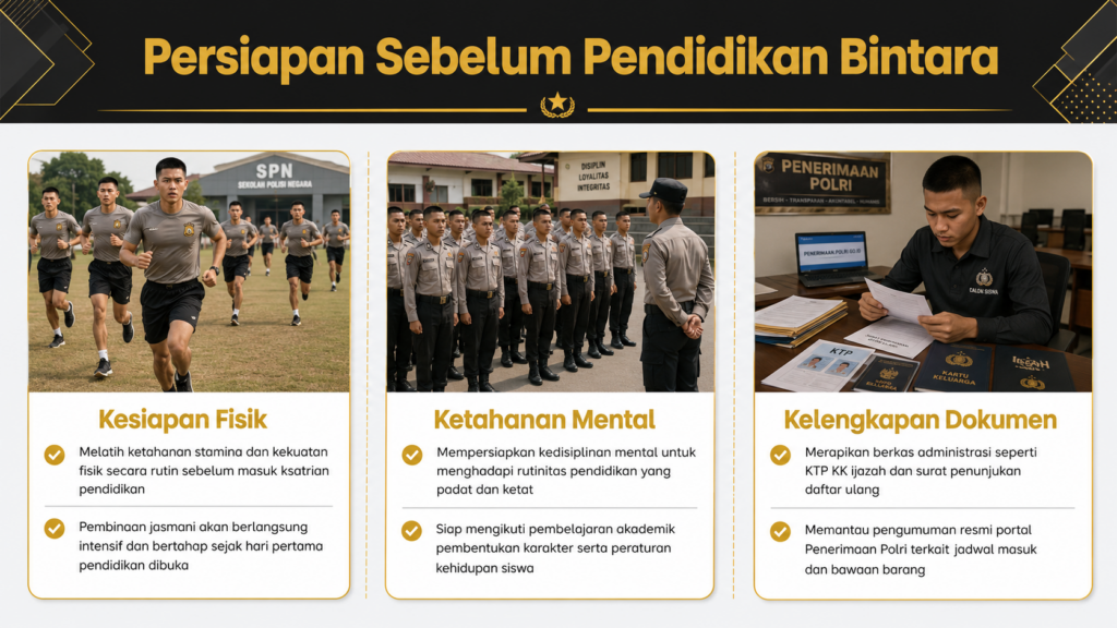 Berapa lama pendidikan polisi Bintara 2026