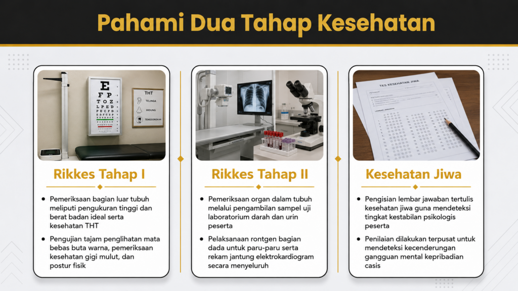 tahapan lengkap tes polri yang harus disiapkan casis