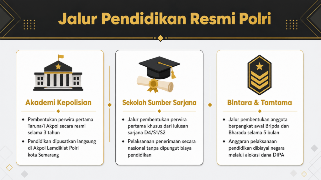 apakah pendidikan polri bayar