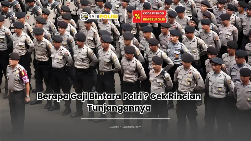 Berapa gaji Bintara Polri