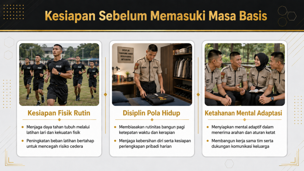 Perbedaan masa basis Akpol dan Bintara