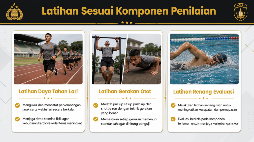 penilaian kesamaptaan jasmani Polri