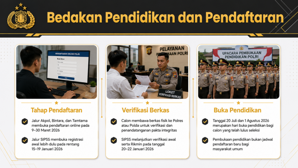 pendidikan polri bulan apa
