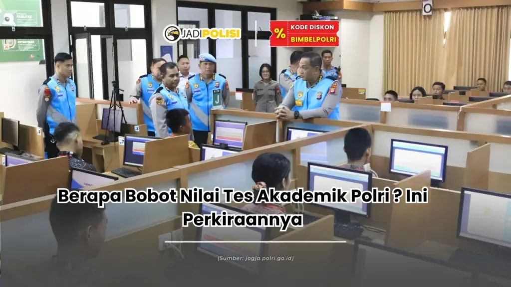 berapa bobot nilai tes akademik polri