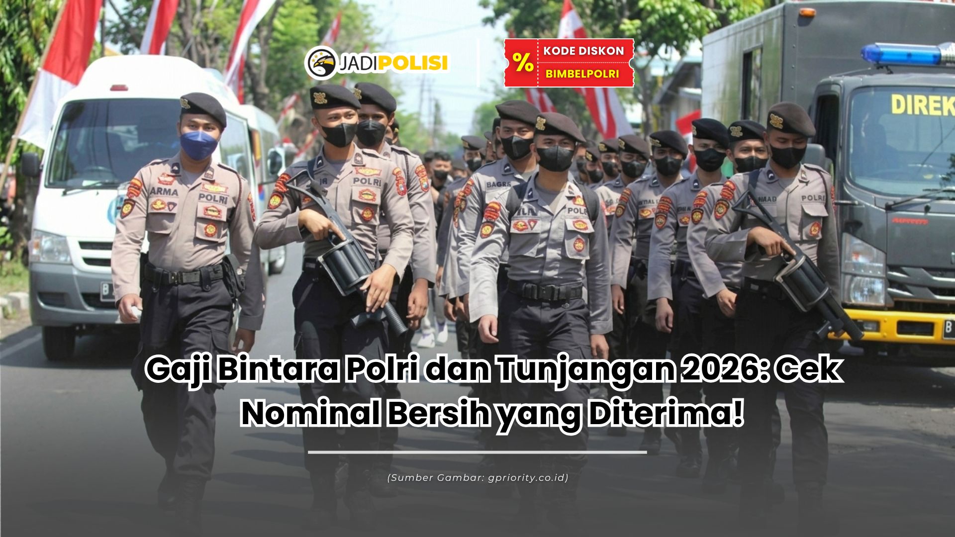 Gaji Bintara Polri dan Tunjangan 2026