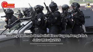 Bedanya Brimob dan Polisi