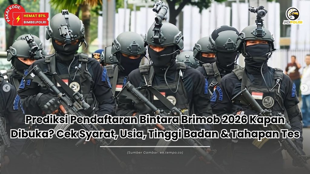 Pendaftaran Bintara Brimob 2026