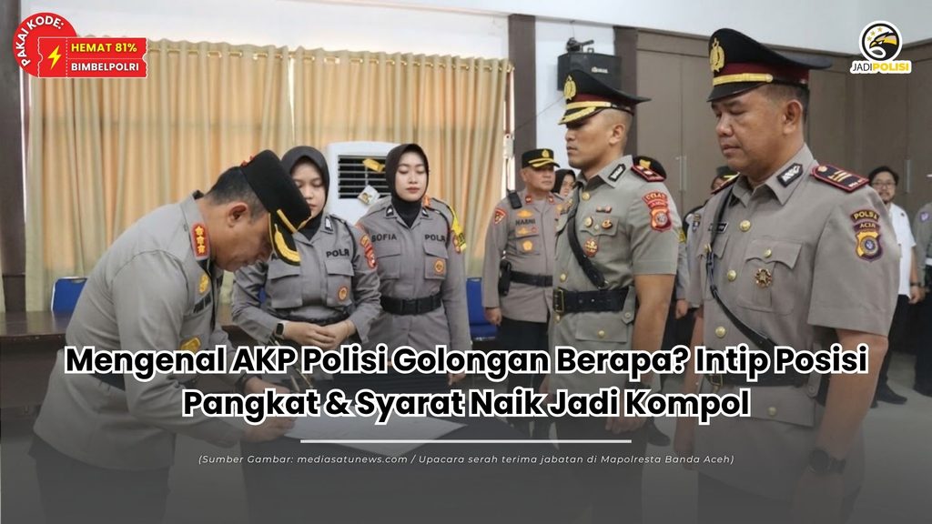 AKP Polisi Golongan Berapa