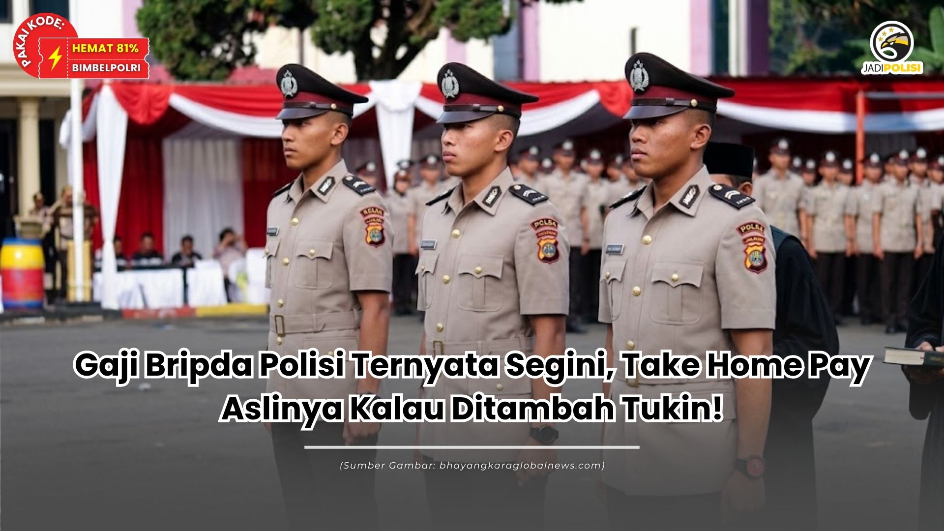 Gaji Bripda Polisi