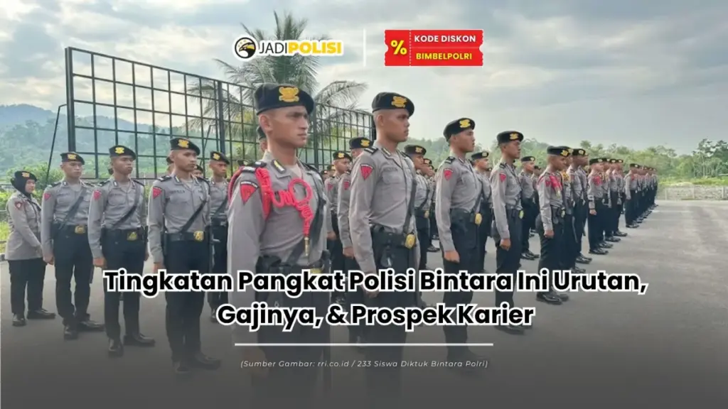 Tingkatan Pangkat Polisi Bintara