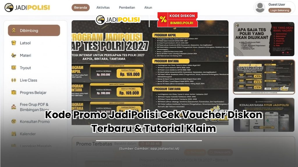 Kode Promo JadiPolisi