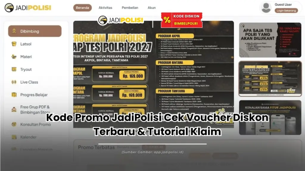 Kode Promo JadiPolisi
