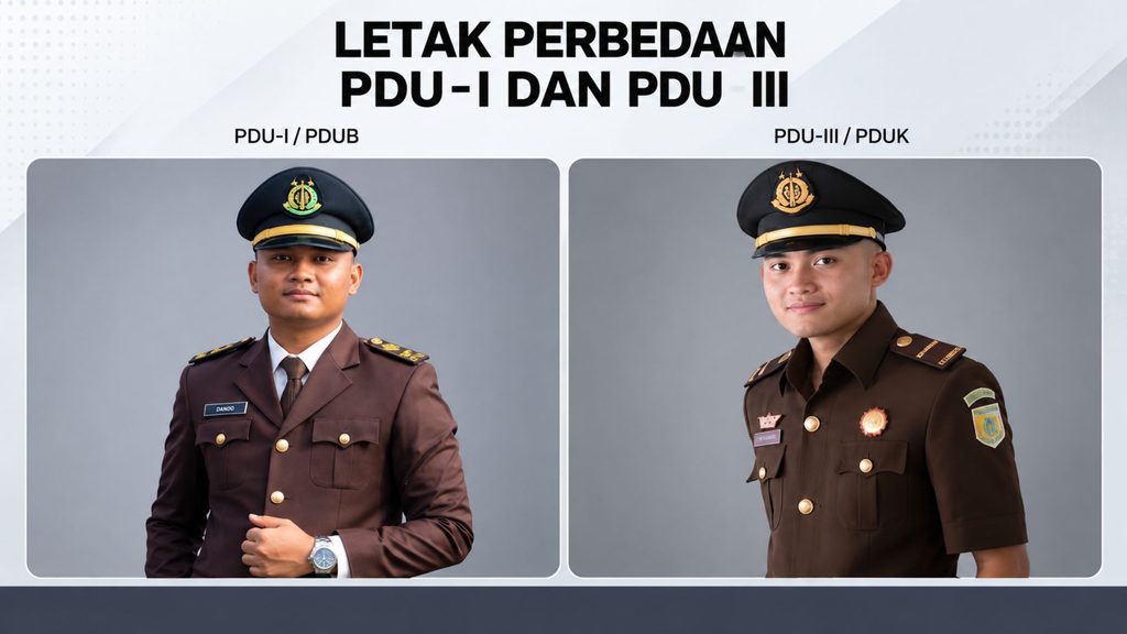 perbedaan PDU 1 dan PDU 3 Polri