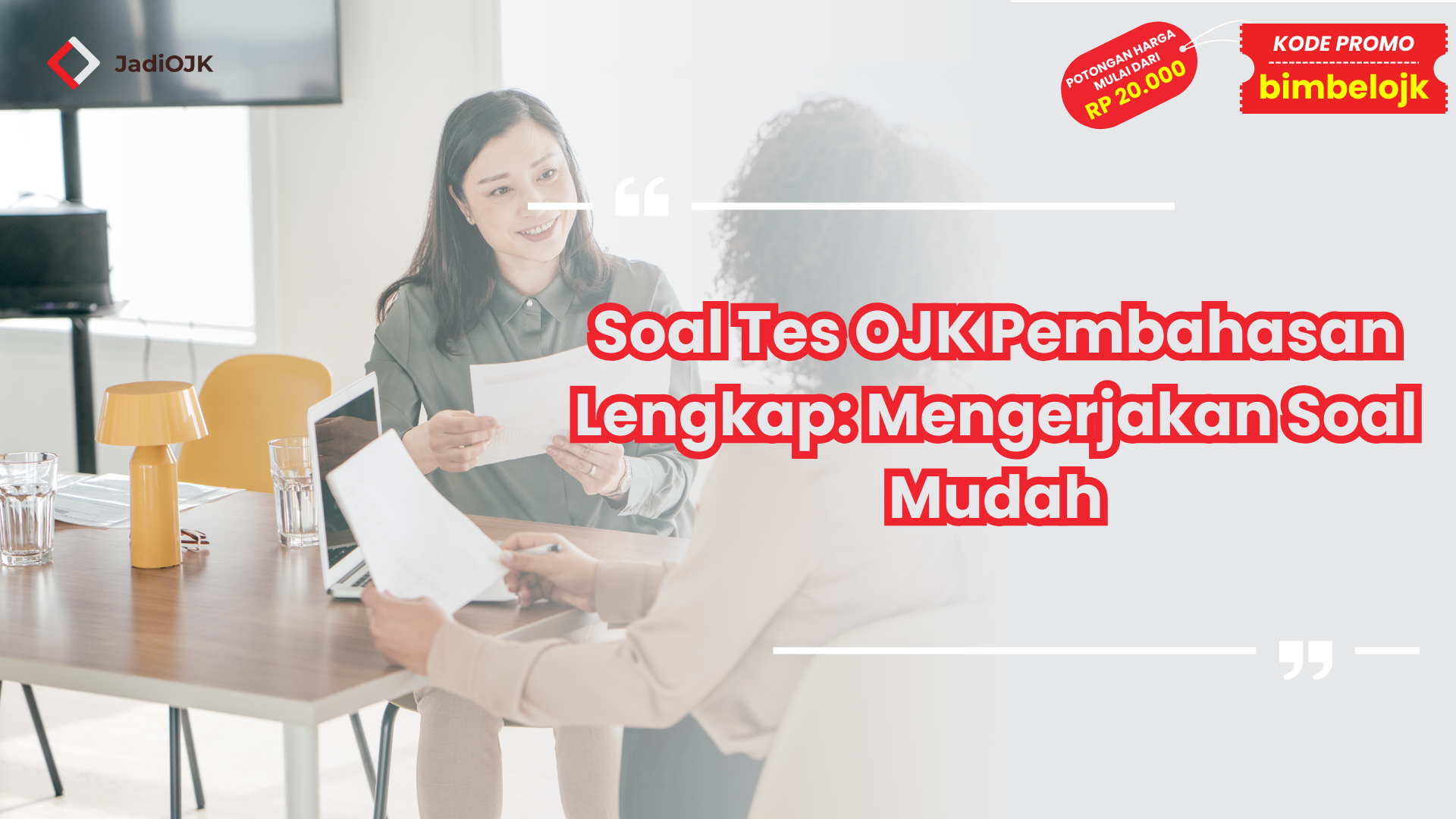 Soal Tes OJK