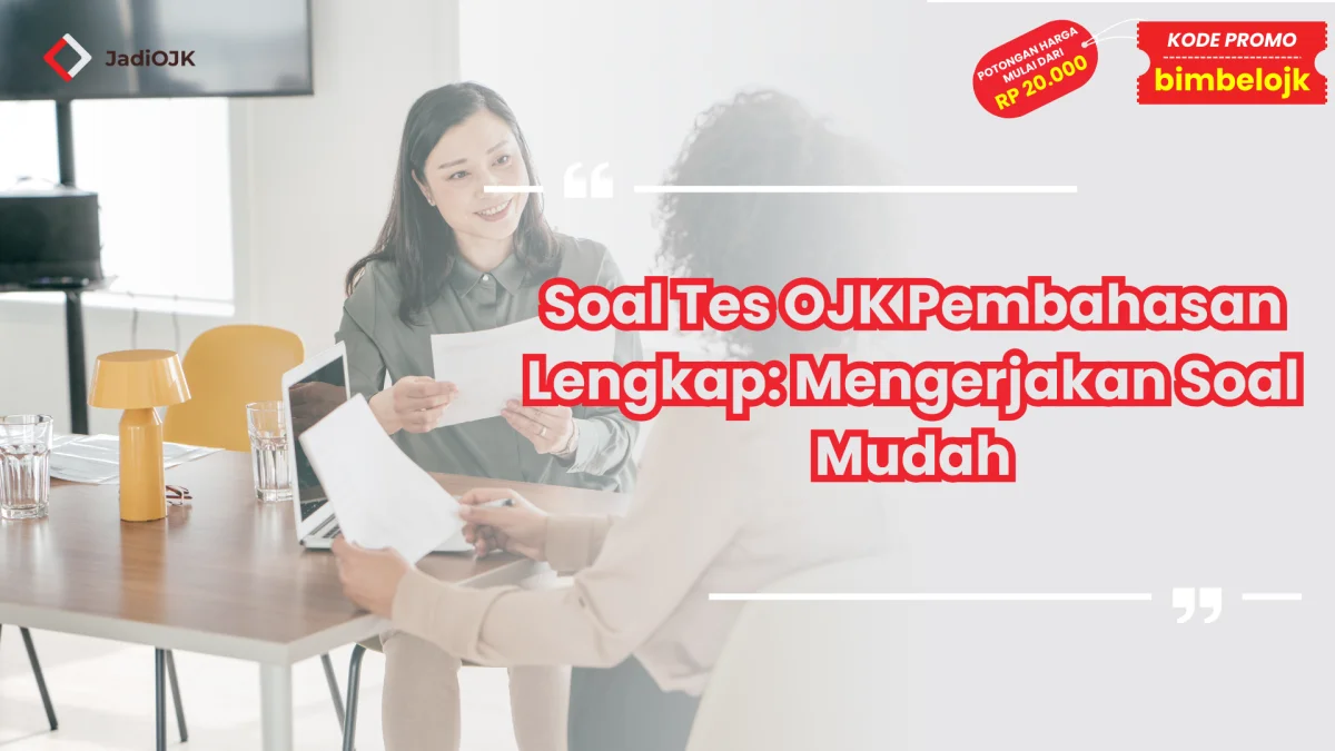 Soal Tes OJK