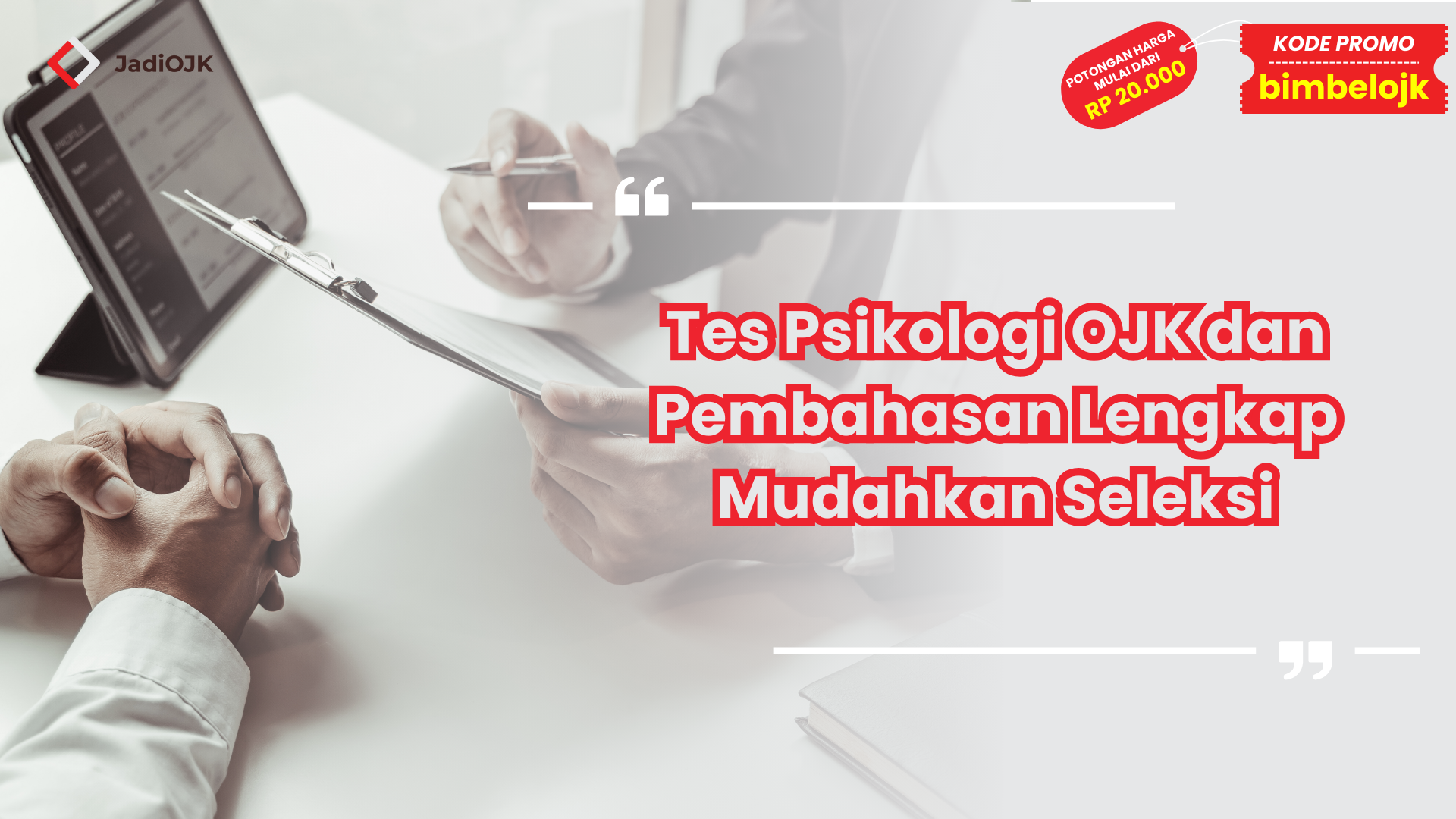 Tes Psikologi OJK