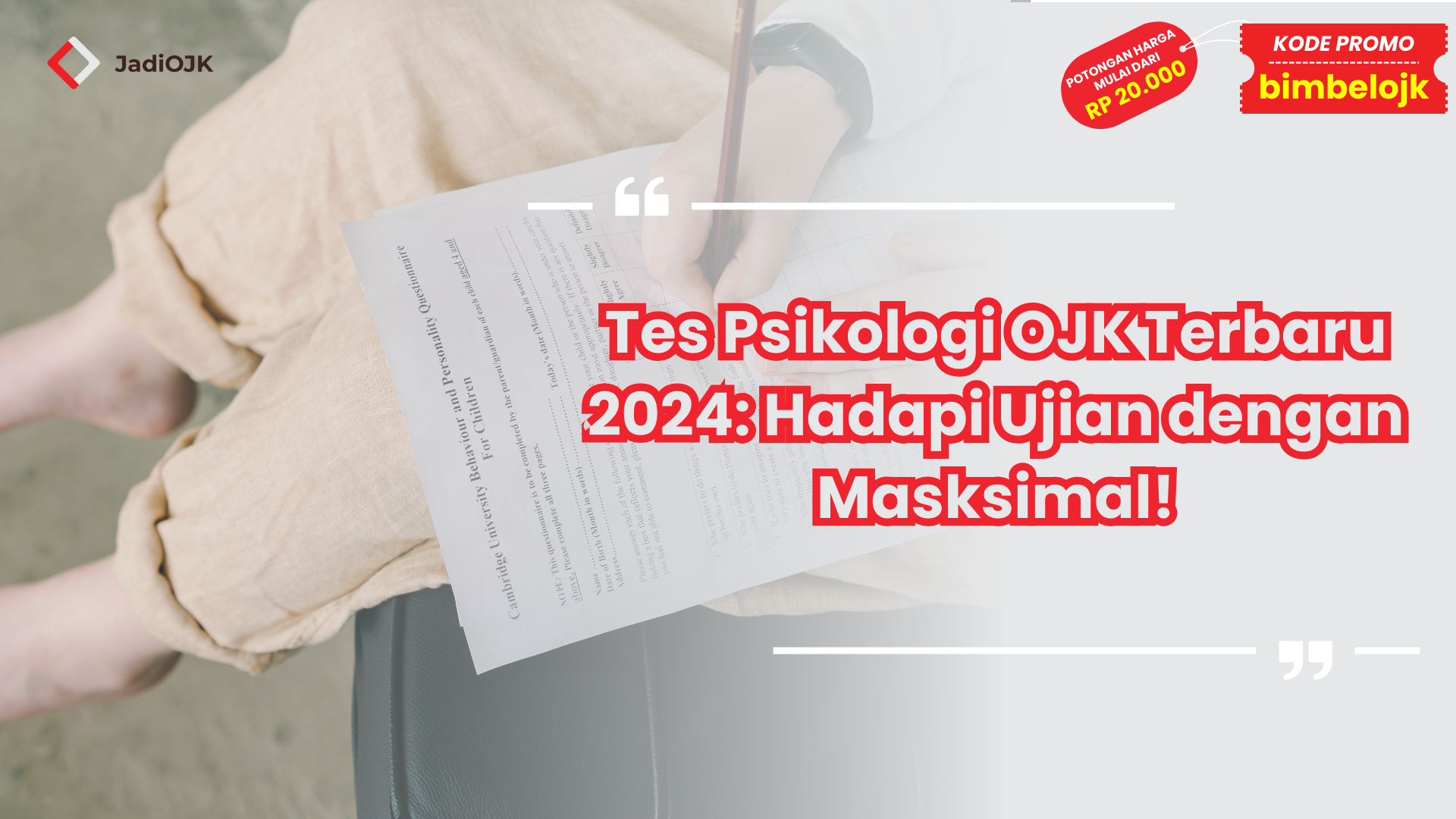 Tes Psikologi OJK