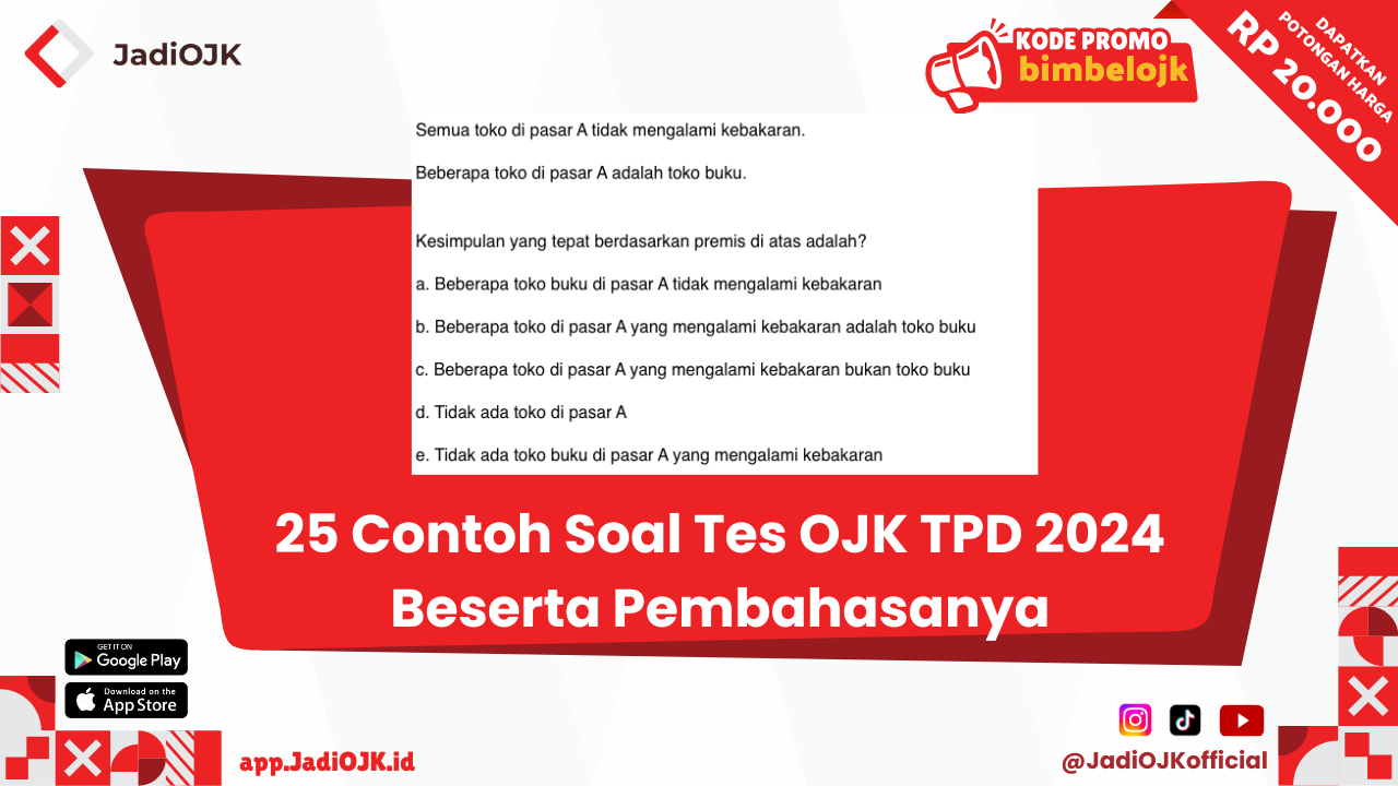 contoh soal tes ojk tpd 2024