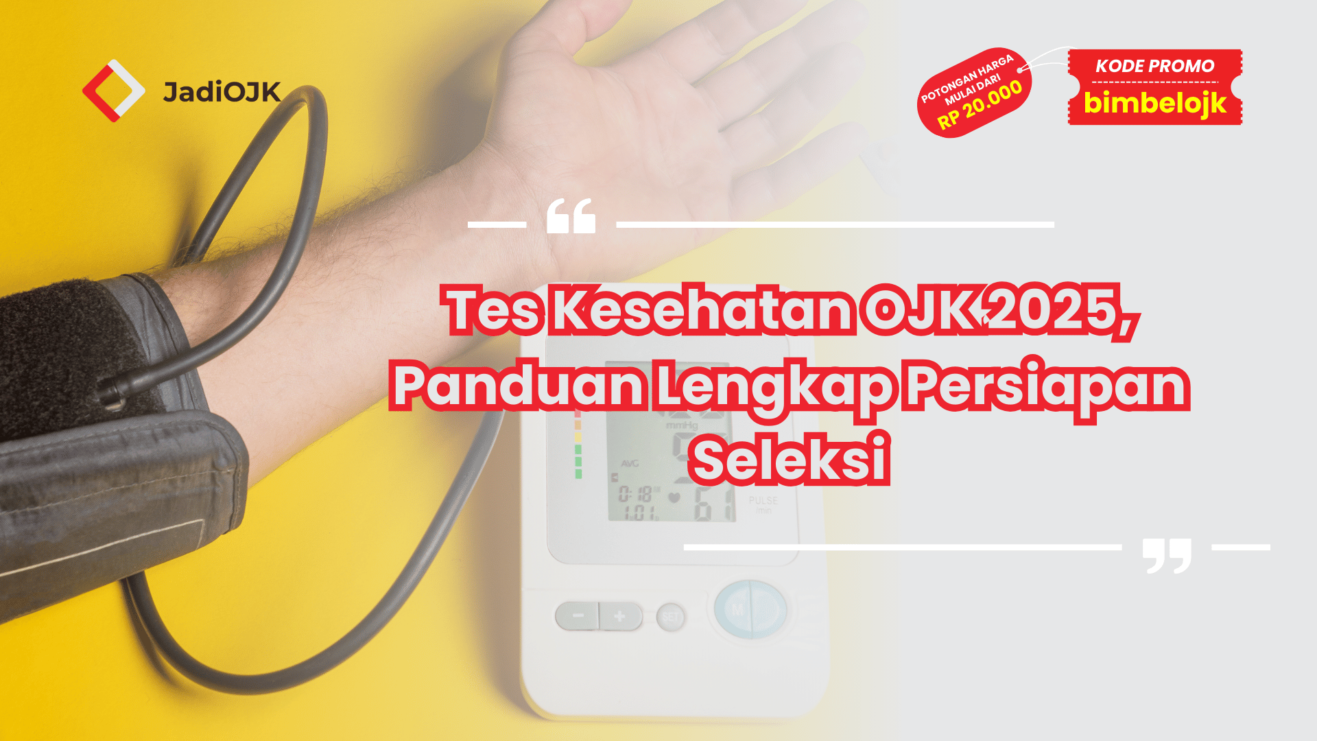 Tes Kesehatan OJK 2025, Panduan Lengkap Persiapan Seleksi