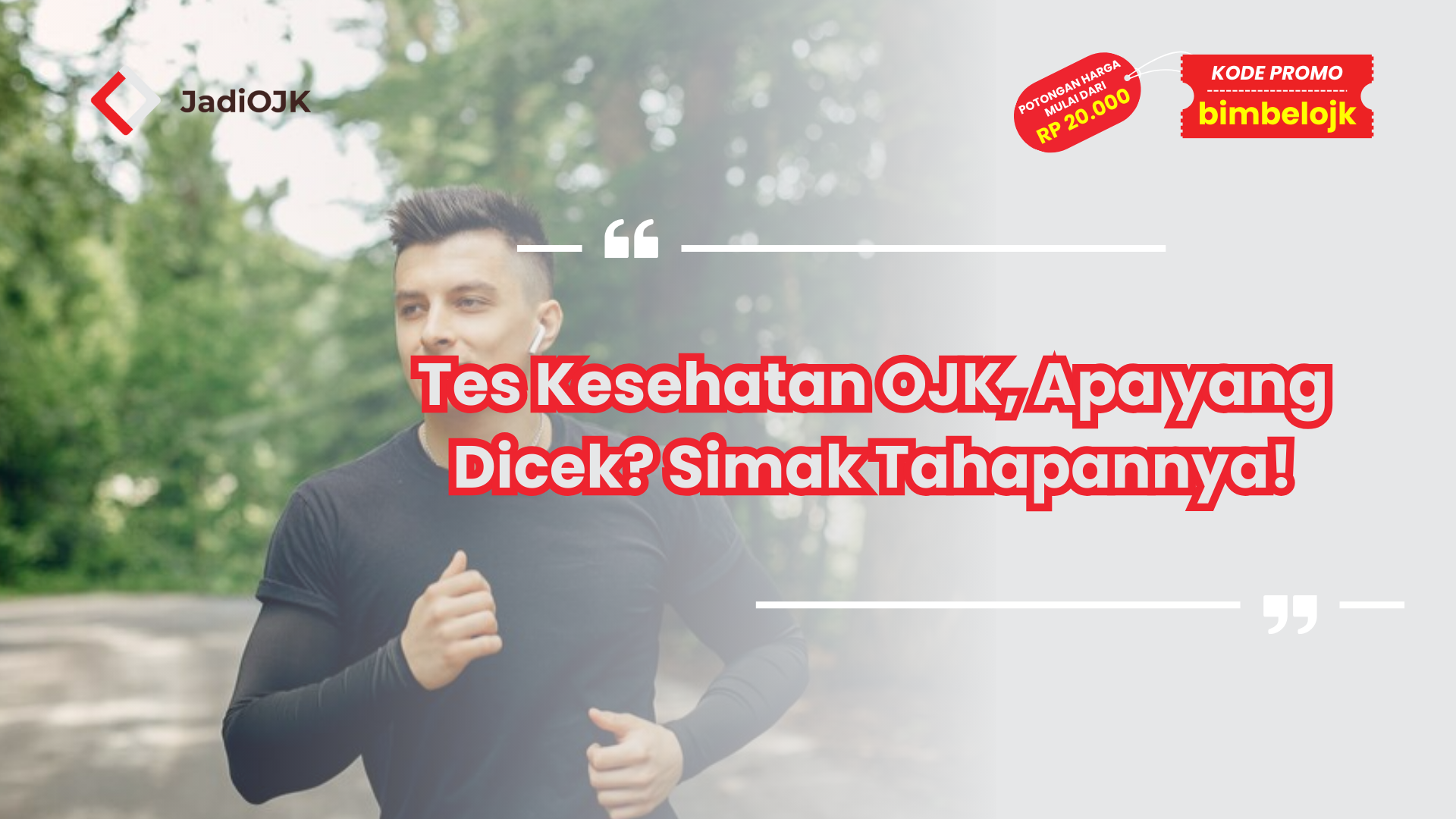 Tes Kesehatan OJK, Apa yang Dicek? Simak Tahapannya!