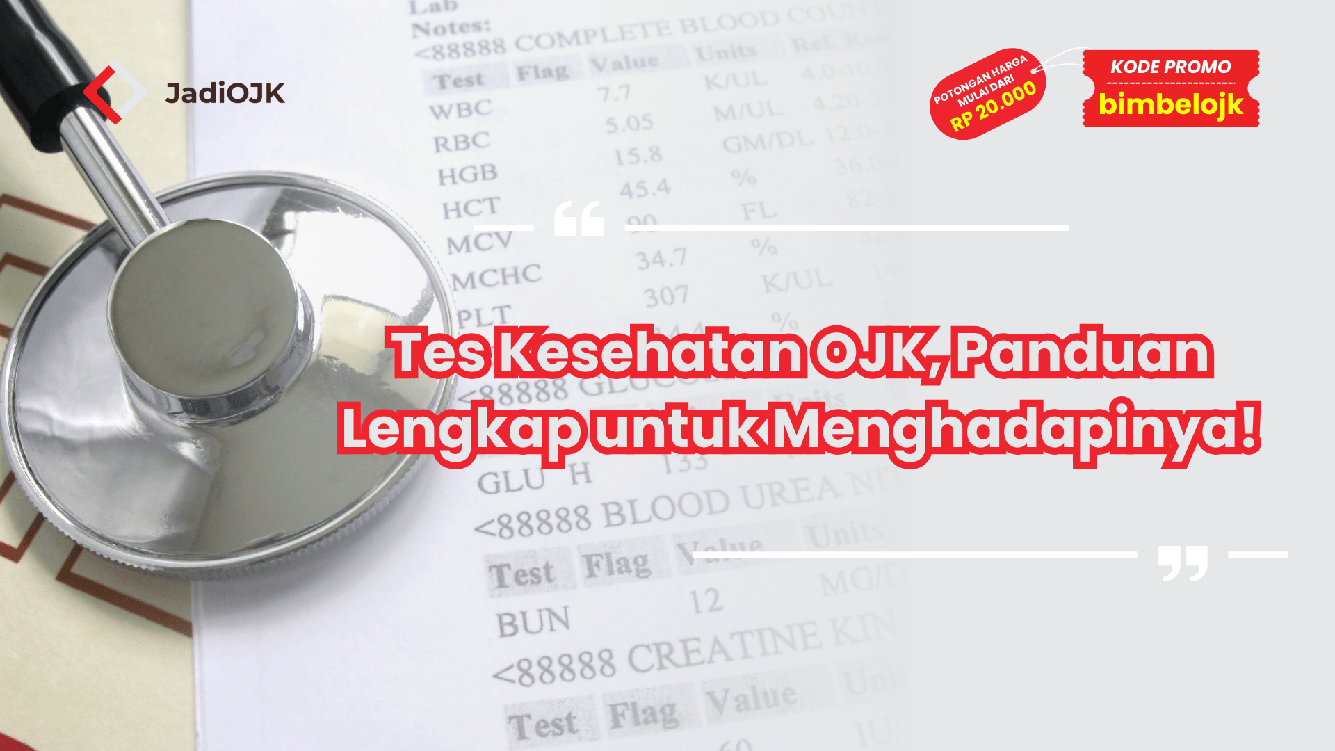 Tes Kesehatan OJK