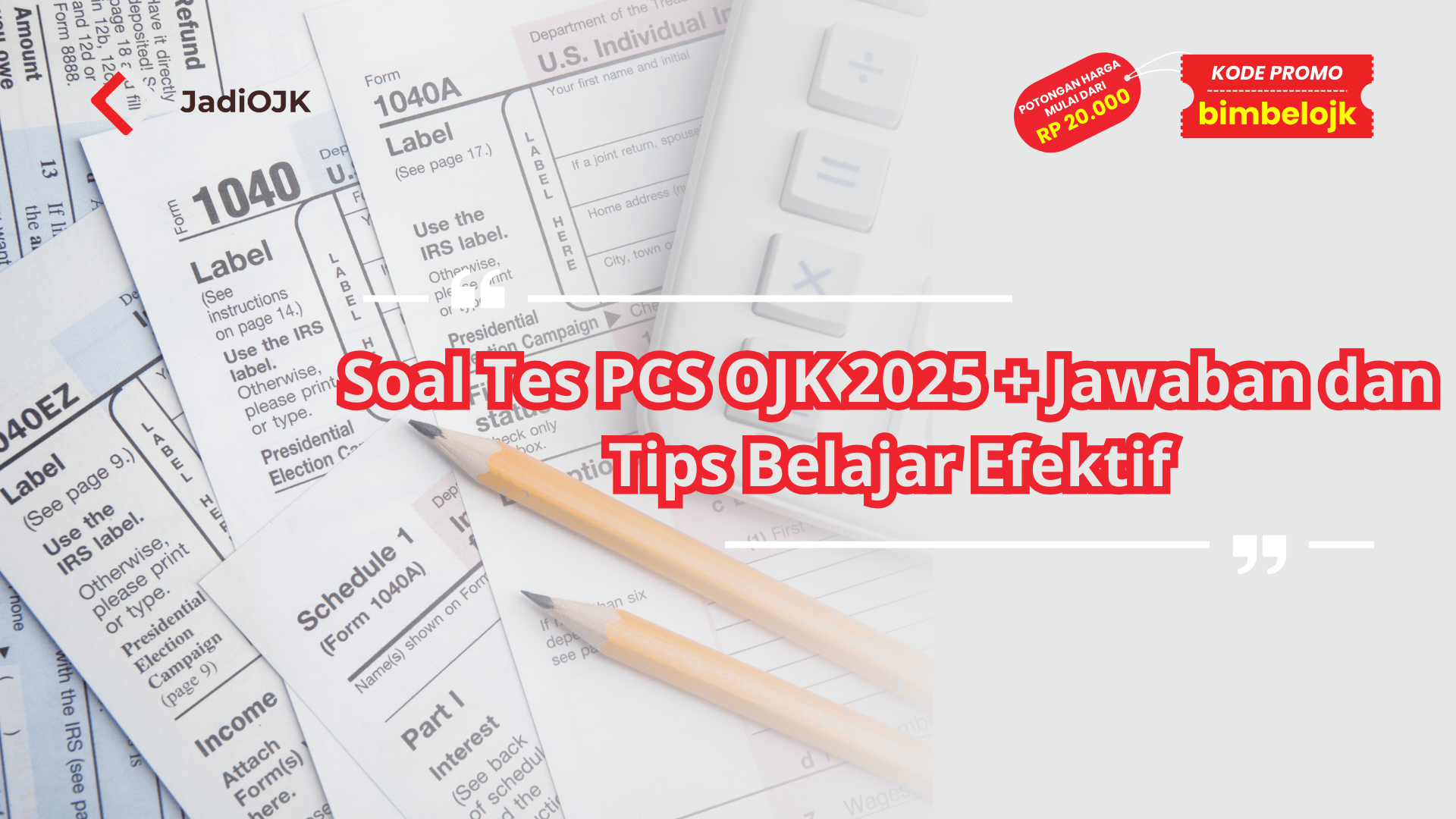 Soal Tes PCS OJK 2025