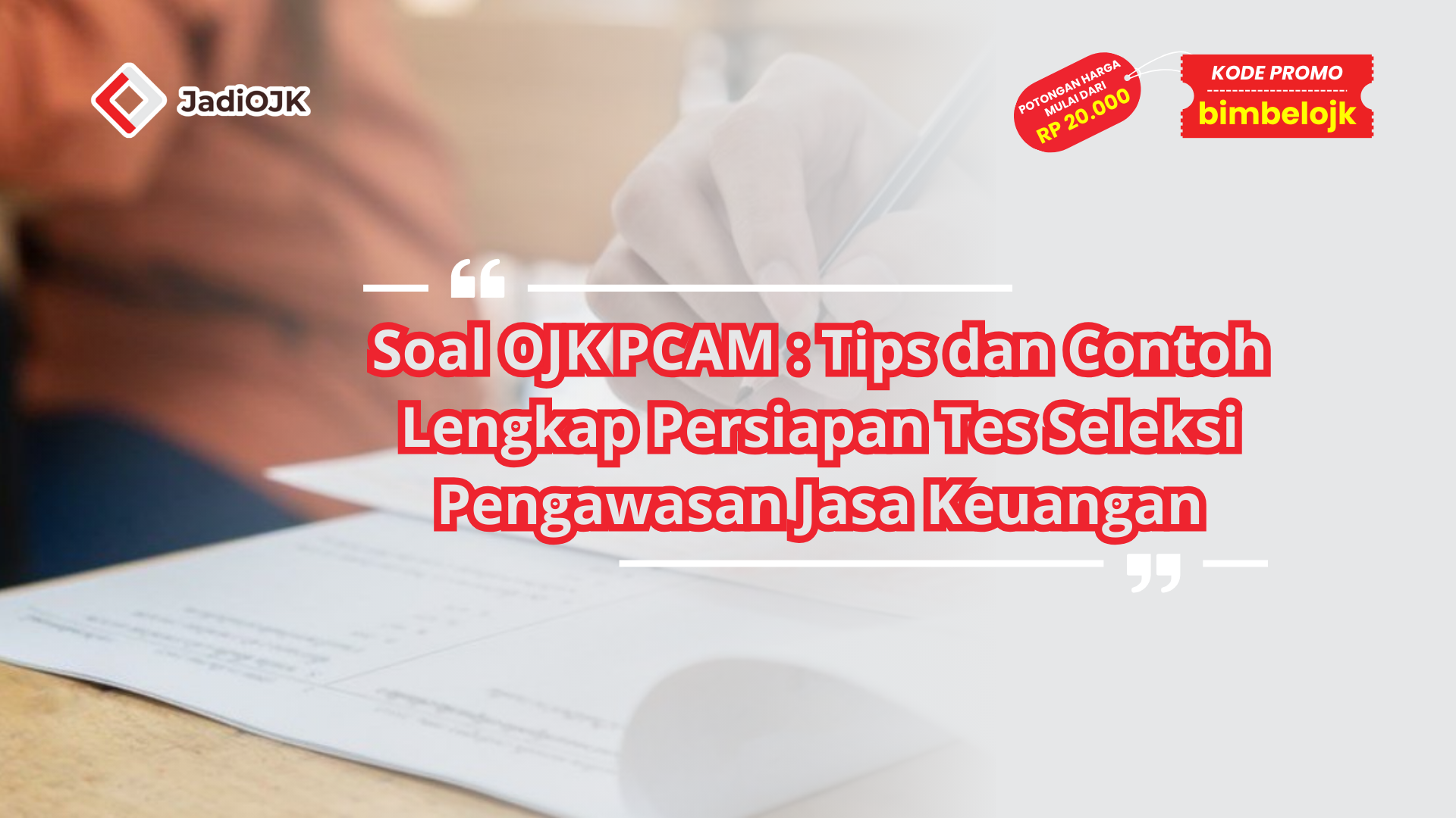 soal ojk pcam
