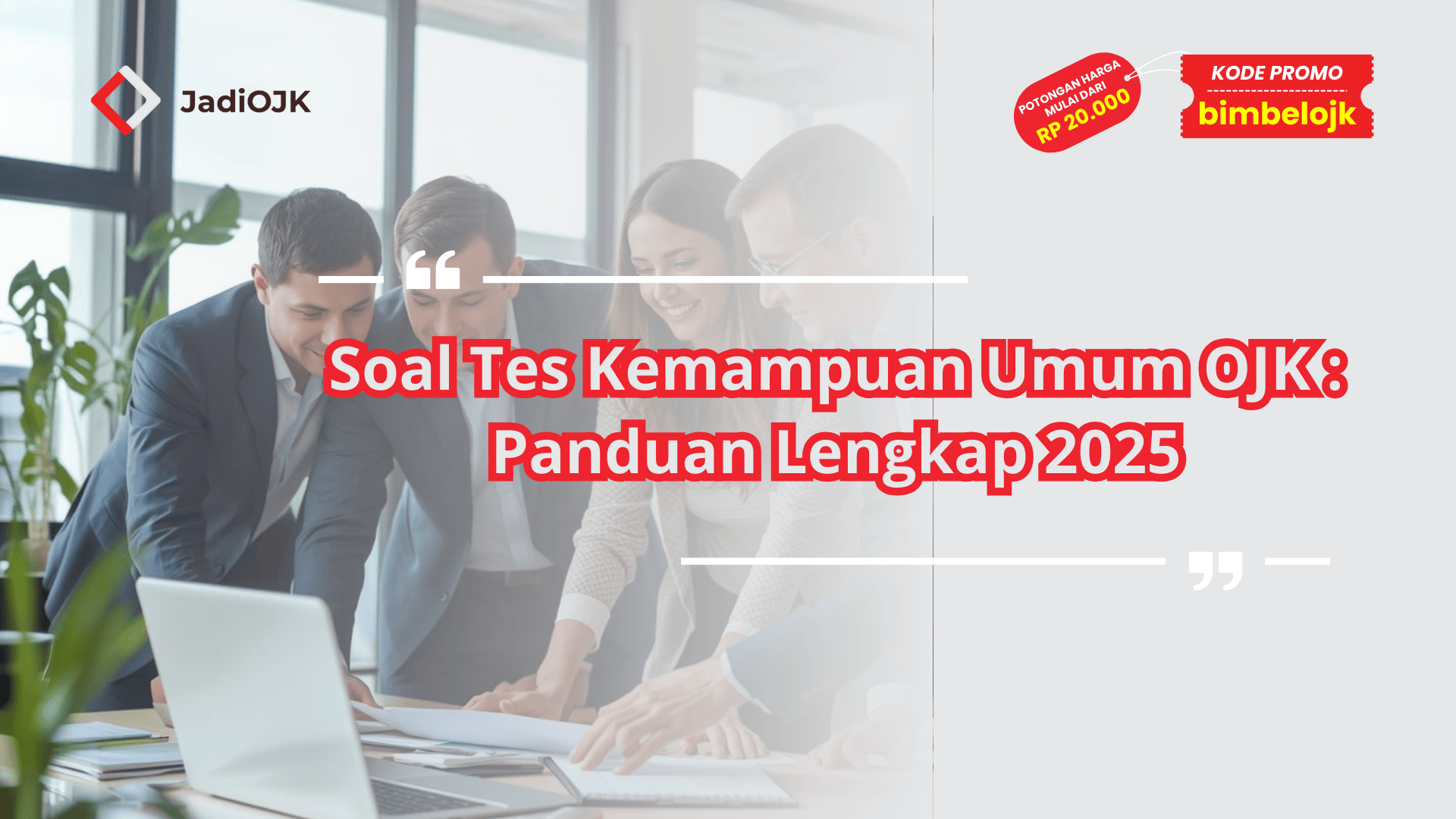 Soal Tes Kemampuan Umum OJK