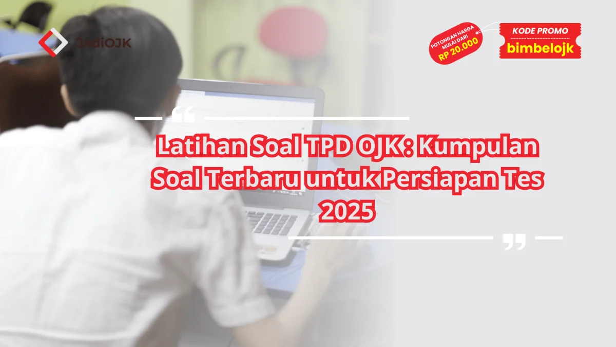 latihan soal tpd ojk
