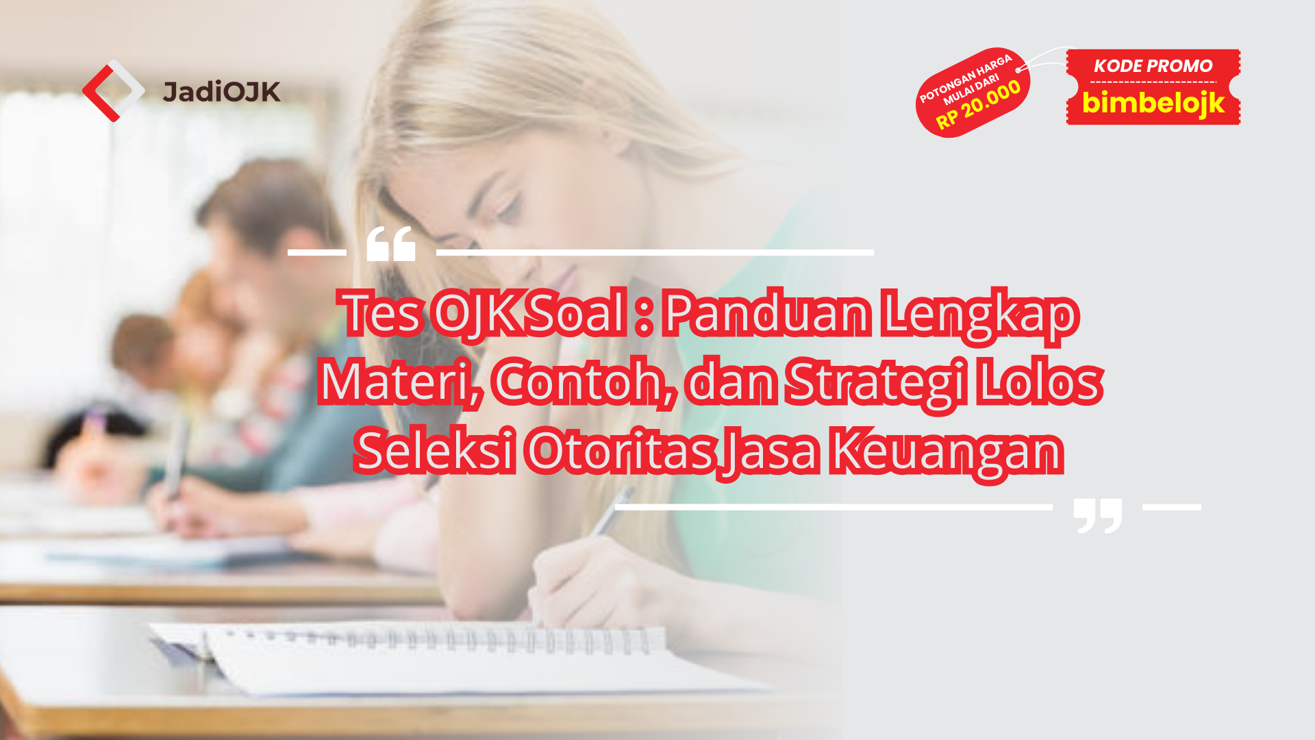 Tes OJK soal