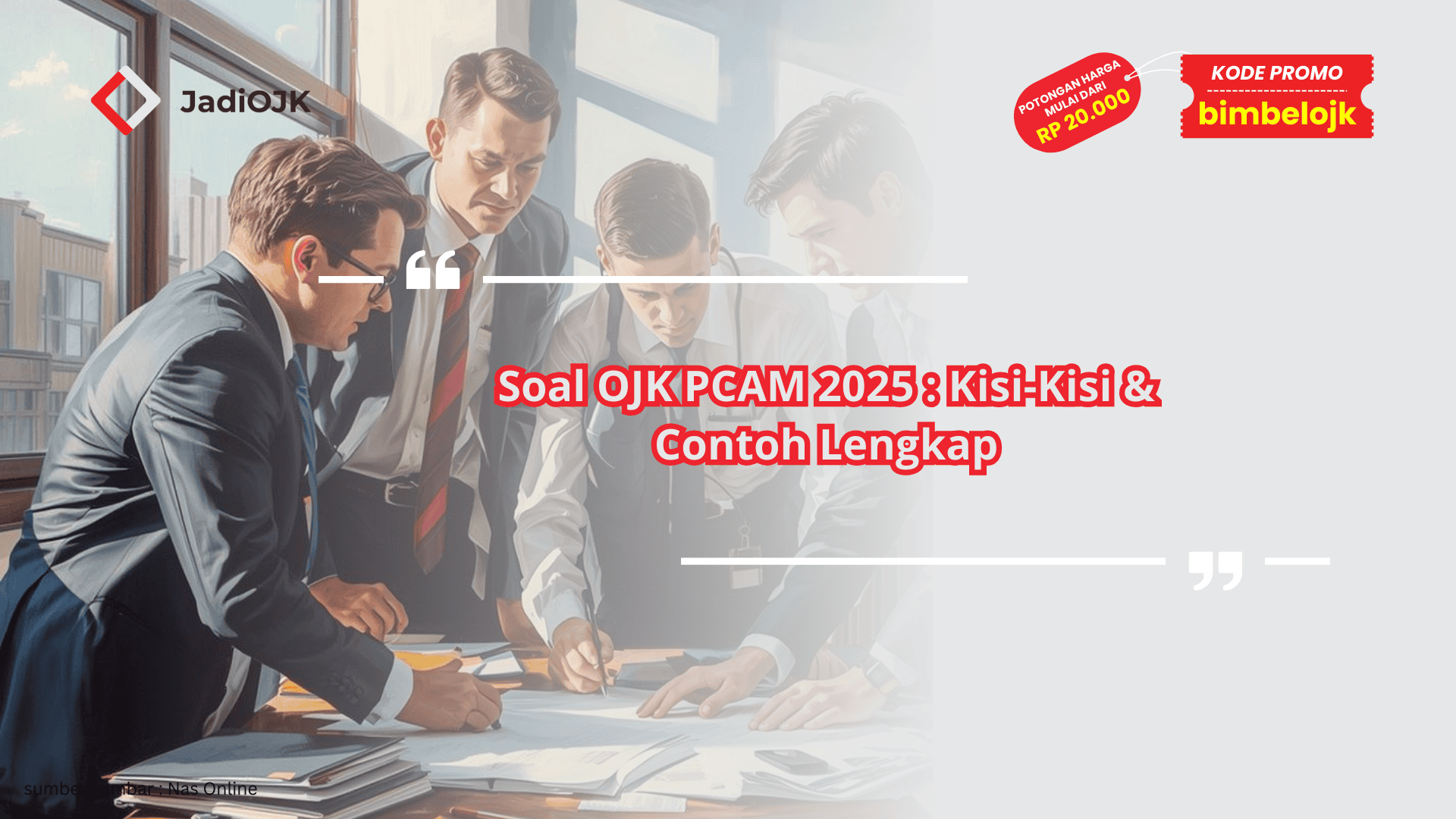 Soal OJK PCAM