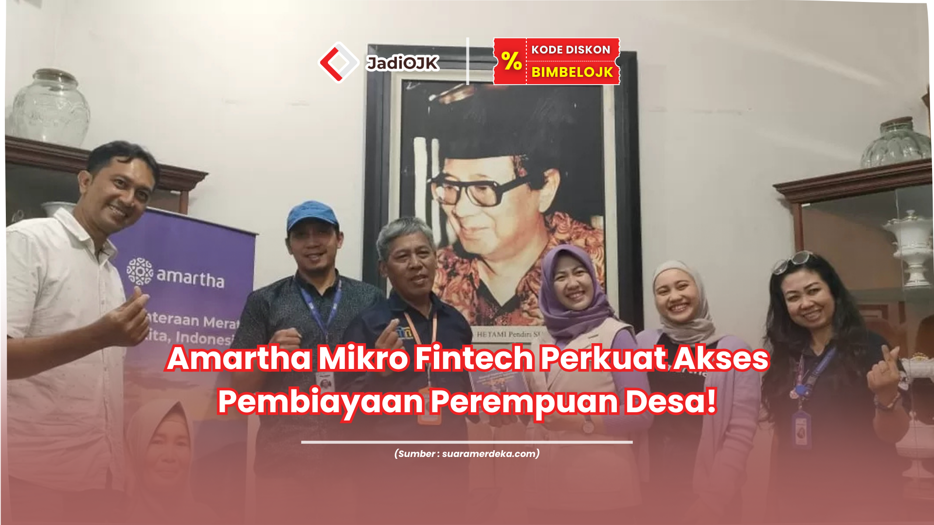 Amartha Mikro Fintech Perkuat Akses Pembiayaan Perempuan Desa!