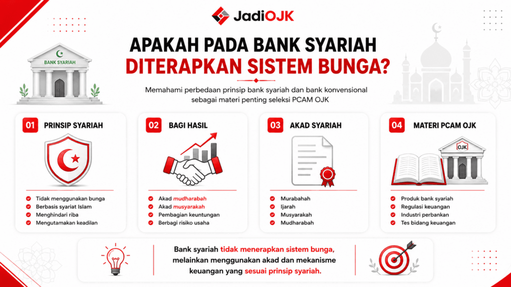 apakah pada bank syariah diterapkan sistem bunga